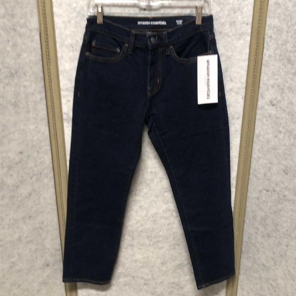 Amazon Essentials Men's Classic Navy Jeans NWT